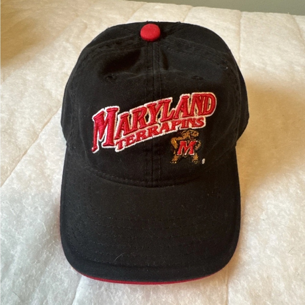 Black Maryland Terrapins Youth Cap